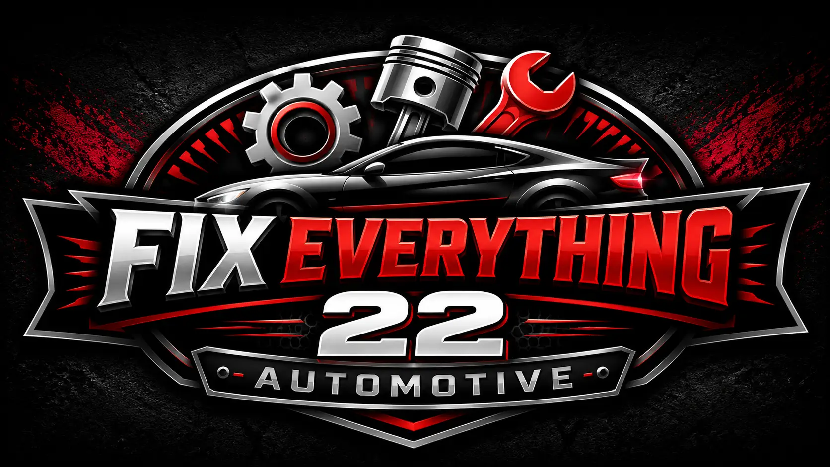 Fix Everything 22 Automotive vertical logo